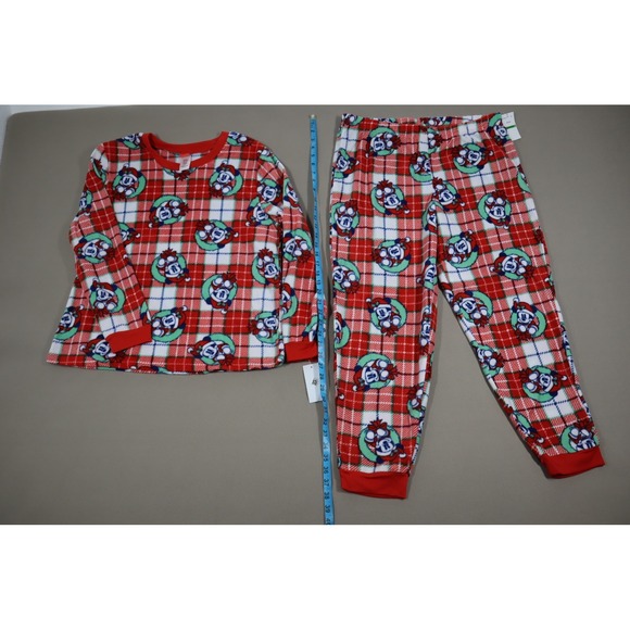 Briefly Stated Women's Mickey Mouse Christmas Matching Pajamas Set - Size L - Picture 4 of 8